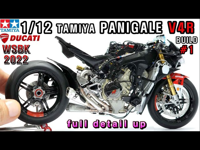 1/12 TAMIYA DUCATI PANIGALE V4R WSBK2022 Build #1 - YouTube