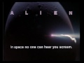 Alien: TV Spot commercial teaser 1979 - good quality