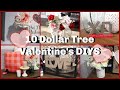 10 DOLLAR TREE VALENTINES DIYS | VALENTINES DIY CRAFTS 2021