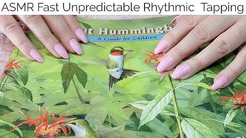 ASMR Fast Unpredictable Rhythmic Tapping(No Talking After Intro)