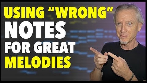 Beautiful non-chord tones for melody | dissonant melody