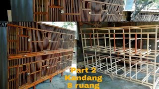 Part 2 membuat kandang jago 8 ruang