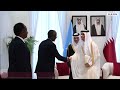 HH the Amir Receives Written Message from Somali President
