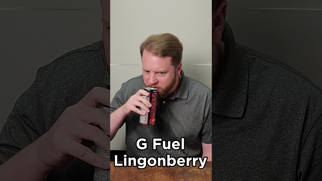 G Fuel - Lingonberry | Ranking Every Zero Sugar Drink (Ep. 61) #zerosugar #shorts