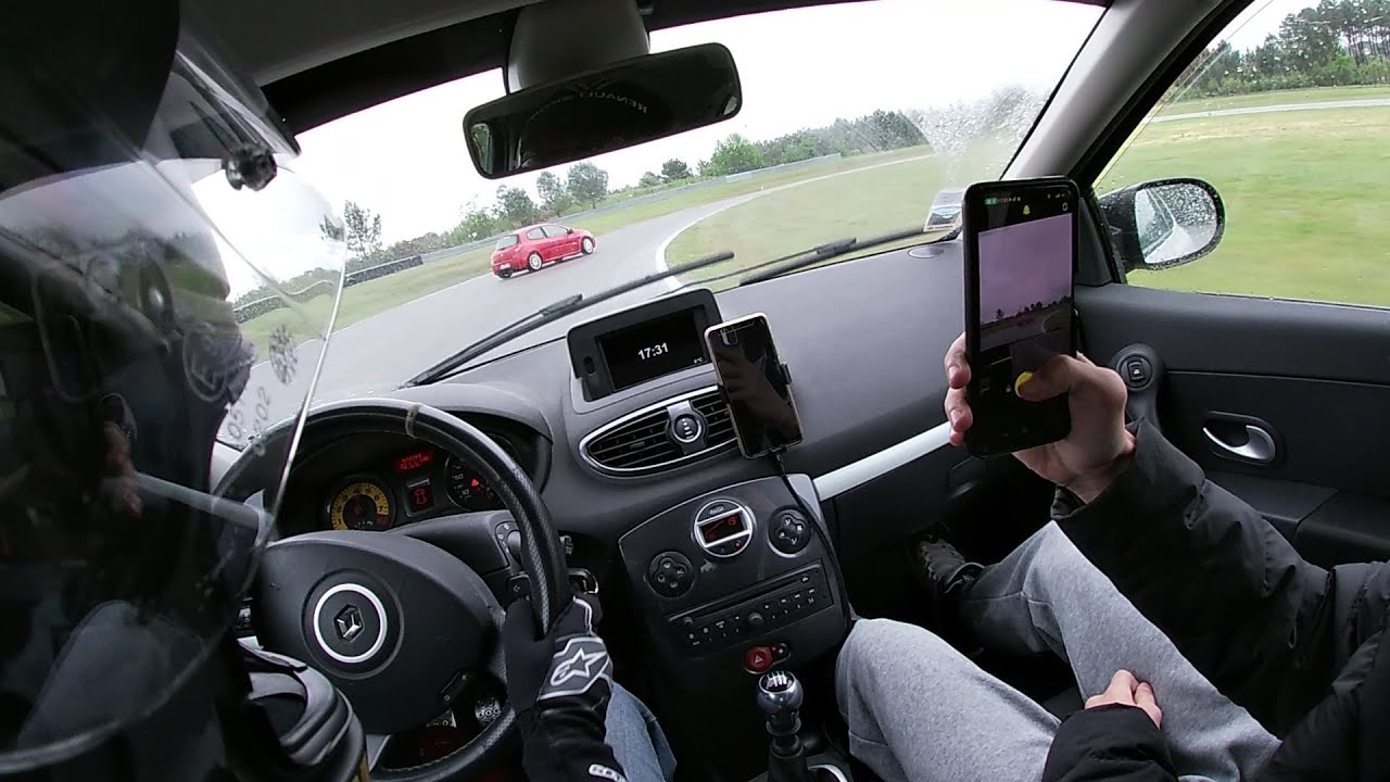 Clio 3 RS2, Haute Saintonge 20240501, Partie 5 le retour de Bibi sous la pluie