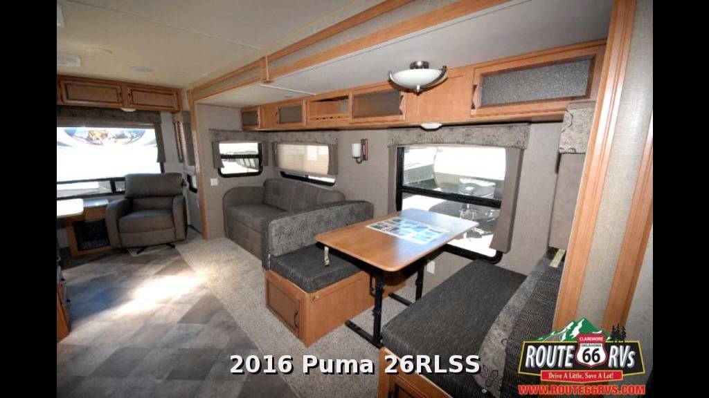 2016 puma travel trailer