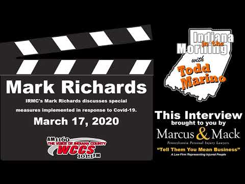 Indiana in the Morning Interview: Mark Richards (3-17-20)