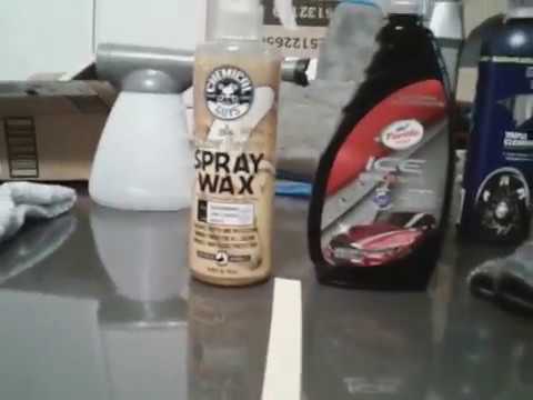 Chemical Guys Blazin' Banana Natural Carnauba Spray Wax