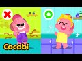 I dont want to take a bath  no no song and more healthy habits songs for kids  cocobi
