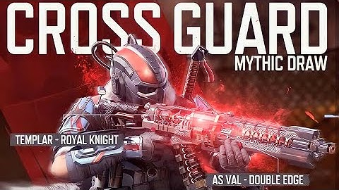 CODM: Cross Guard Mythic Drop Full Draw + AS VAL Double Edge Test Gameplay