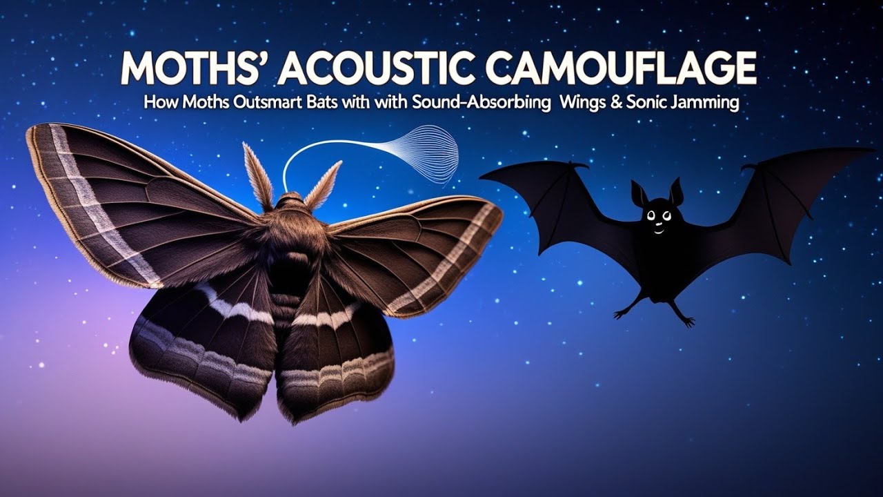 Moths’ Acoustic Camouflage: How 