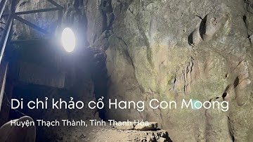 Di chỉ khảo cổ Hang con Moong, Thạch Thành, Thanh Hóa