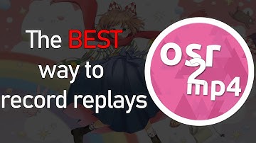 I interviewed the creator of osr2mp4 feat. uyitroa