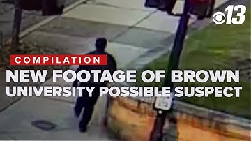 Nieuwe videobeelden duiken op in de zoektocht naar een verdachte in de schietpartij op Brown Univ...