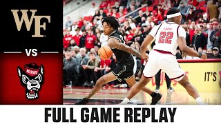 Wake Forest vs. NC State Full Game Replay | 2025-26 ACC Men's Basketball