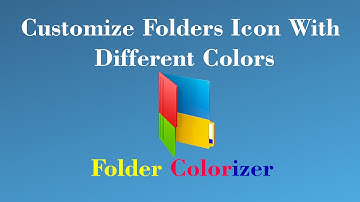 Colorize your Folder with Folder Colorizer, Install and use
