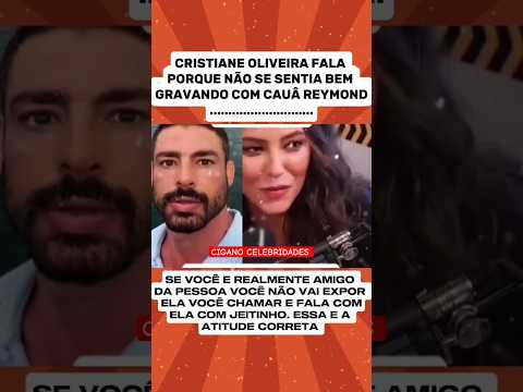 PAOLA OLIVEIRA FALA PORQUE NÃO SE SENTIA BEM GRAVANDO COM CAUÂ REYMOND #celebridades #vlog #SHORTS