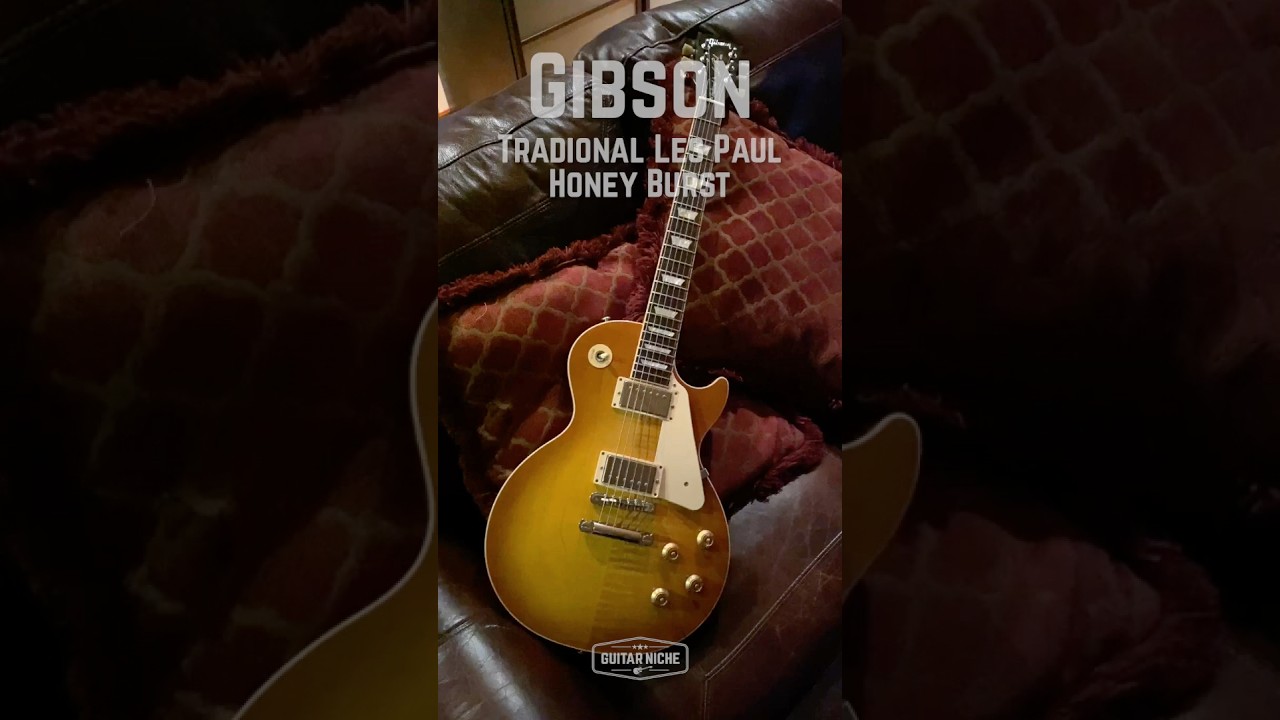 🍯 Gibson Les Paul Traditional Honey Burst 2018 #tonebomber