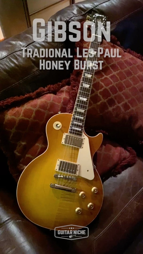 🍯 Gibson Les Paul Traditional Honey Burst 2018 #tonebomber