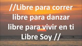 Video thumbnail of "Libre Soy David Scarpeta con Letra"