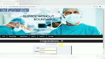 Online Doctor Appointment System in  PHP
