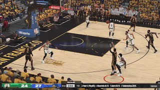 NBA 2K24 Gameplay (PS5) Warriors vs Celtics Game 7 Hall of Fame Difficulty