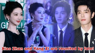 Xiao Zhan and Yang Zi attended the dinner party for 31st Magnolia Awards nominees in Shanghai