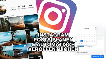Kann man Instagram Posts terminieren?