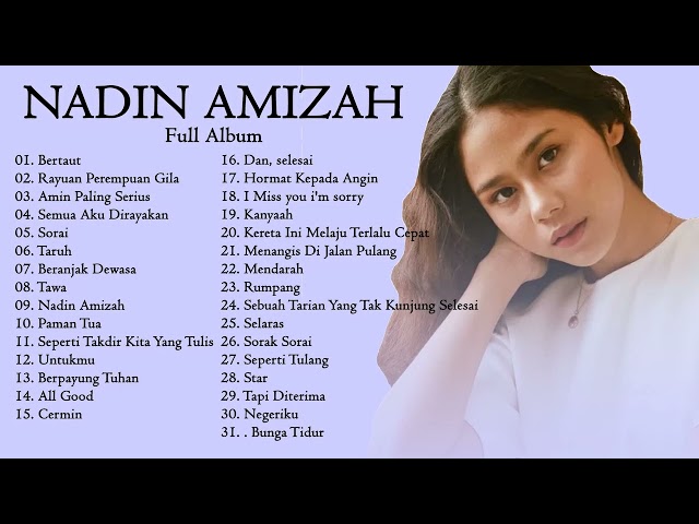 Lagu Nadin Amizah Full Album 2023 class=