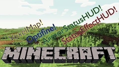 How to install VoxelMap / Optifine / StatusEffectHUD / ArmorStatusHUD / Forge|REMC ModPack|1.7.4|Mac