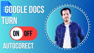 How to Turn On or Off Autocorrect Spelling in Google Docs | Step-by-Step Guide