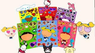 Decorate with Sticker Book x The Powerpuff Girls 👑 | TAY Craft