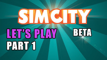 Simcity Beta 3 with Vengoose Gaming - Part 1