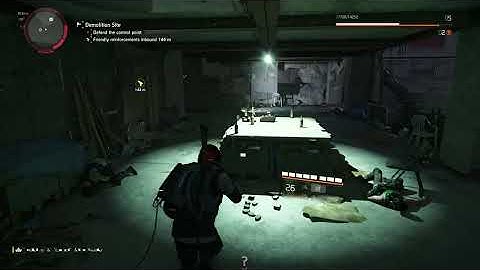 Demolition Site Control Point fire fight Downtown East | Division 2 (No Commentary)