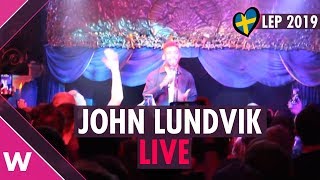 John Lundvik 'My Turn' (Melodifestivalen 2018) LIVE @ London Eurovision Party 2019