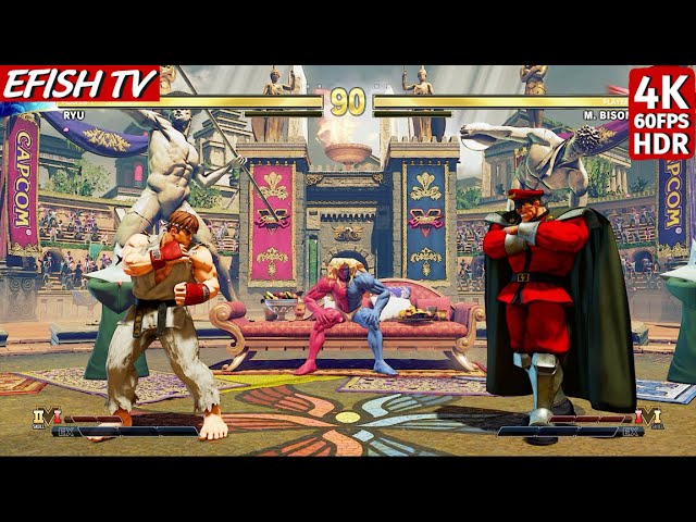 Ryu And Ken VS Vega [M. Bison] (1080p HD) 