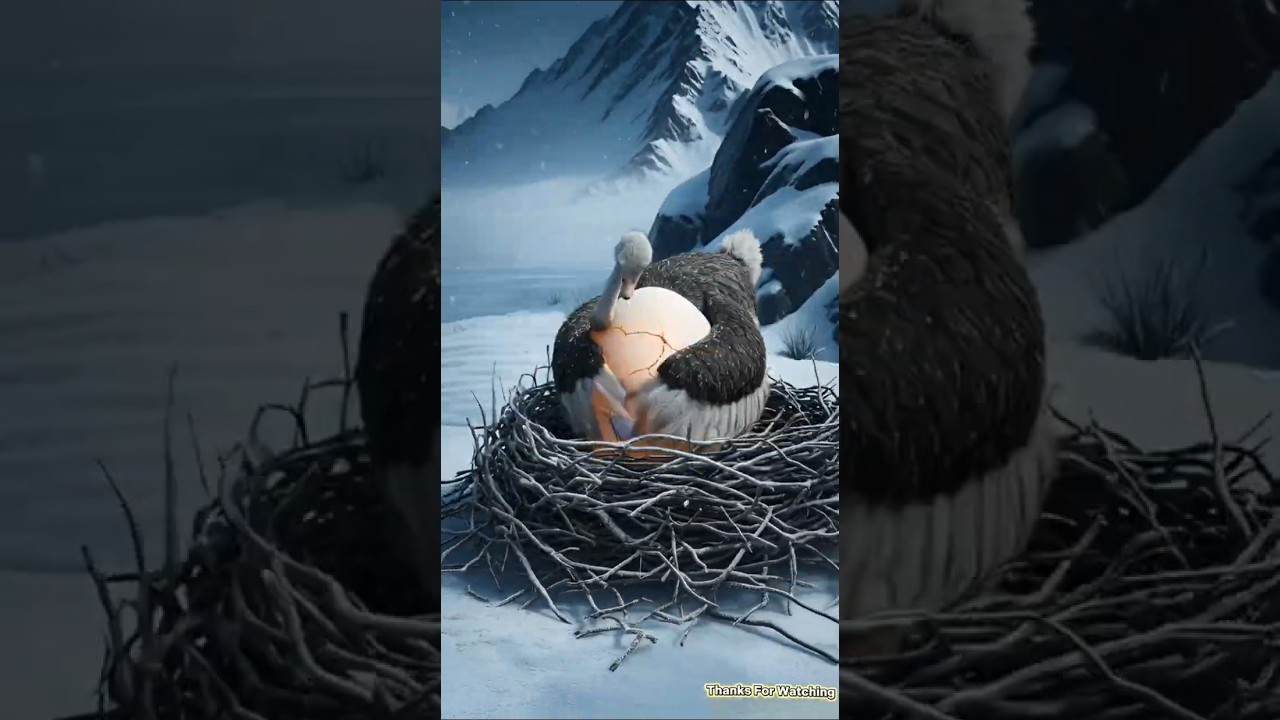 ​😱 Ostrich saved a dinosaur egg! 🥚 