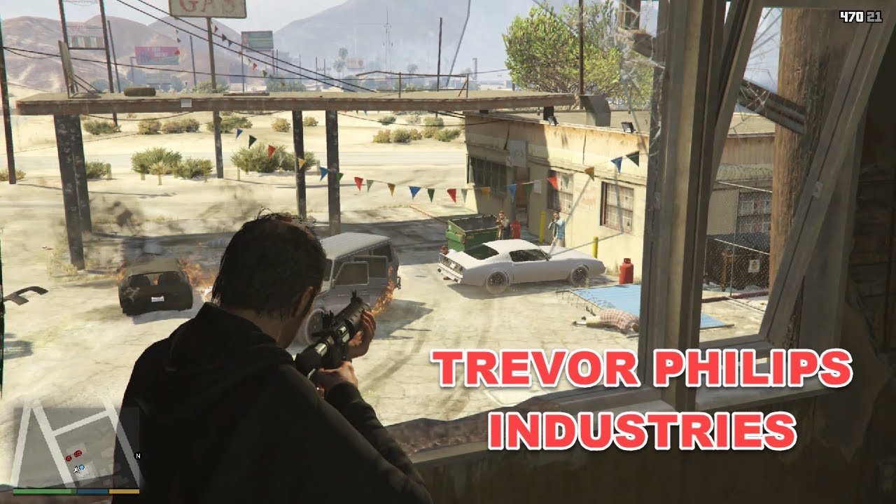 GTA 5 Gameplay PC - Mr. Philips | Trevor Philips Industries Mission ...