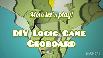 DIY Logic Game - Geoboard