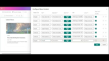 Modern SharePoint News Web Part (Sample 2) | Dynamic News Feed for SharePoint Intranet Portal