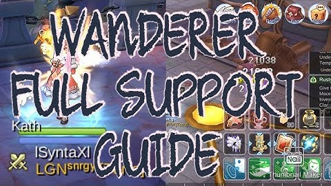 Wanderer Full Support (FS) Build,stats,gears Showcase Ragnarok M