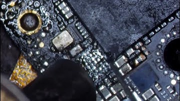 iPhone XS Max Layer AP remove glue around CPU A12