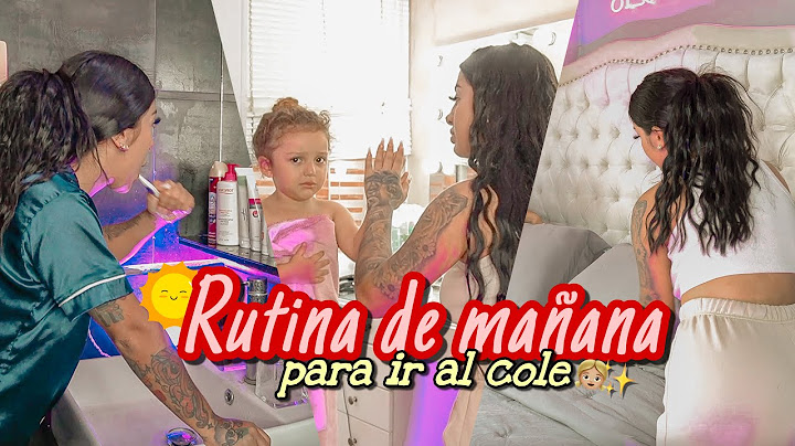 🌤️👧🏻RUTINA DE MAÑANA PARA IR AL COLE 📚CON EMI | Sofi Muñoz