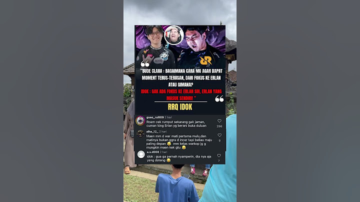 ERLAN BLUNDER LAWAN RRQ MASUK SENDIRI #evos #rrq #mlbb