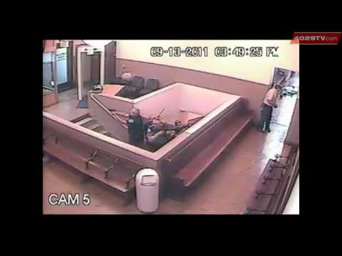 RAW VIDEO: Courthouse Shooting Surveillance Camera