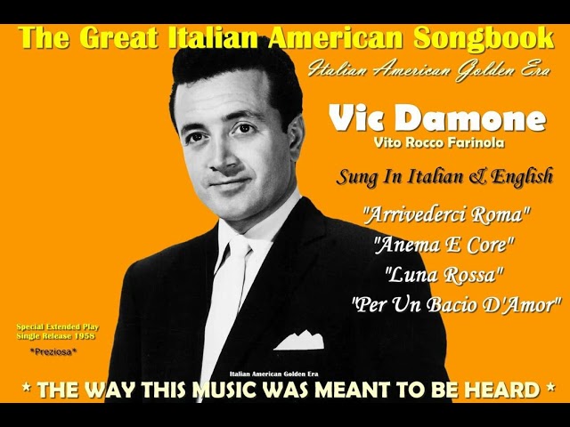 VIC DAMONE - AN ITALIAN AMERICAN MEDLEY 2 (Belli Canzoni) class=