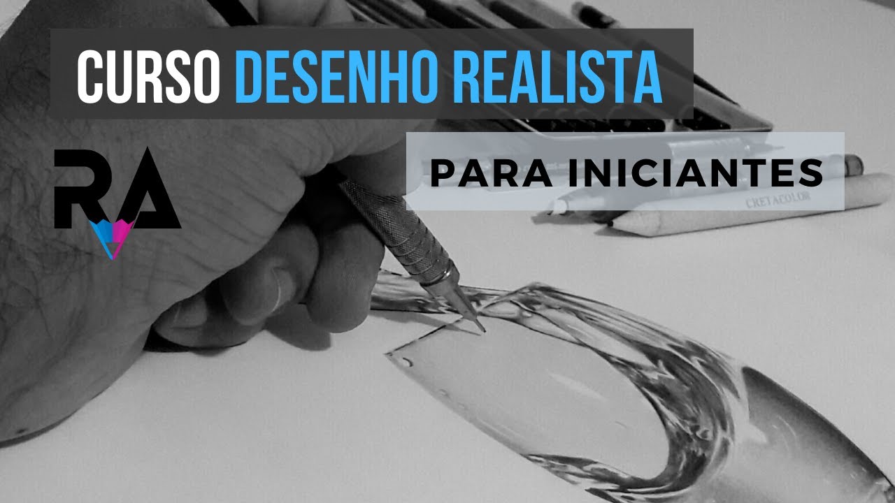 Curso De Desenho Grátis para Iniciantes - Desenhos Realistas