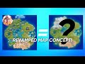 FORTNITE - IN BETWEEN MAP CONCEPT - | REVAMPED #1