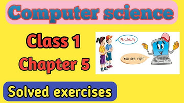 Computer Q/A class 1 Chapter-5 On Off of a computer/solved  NCERT Syllabus.Army public school book.
