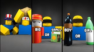 Roblox BIG OR SMALL- Roblox animation